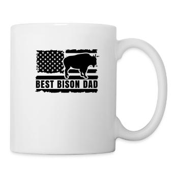 Bison Buffalo Water Buffalo National Park - Mug - white - Right