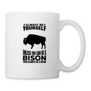 Bison Buffalo Water Buffalo National Park - Mug - white - Right