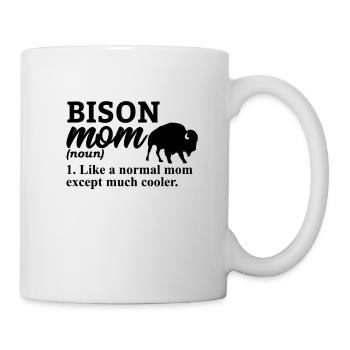 Bison Buffalo Water Buffalo National Park - Mug - white - Right