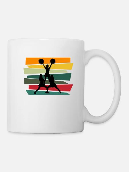 Cheerleading Cheerleader Geschenk - Tasse - Weiß