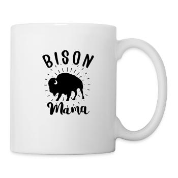 Bison Buffalo Water Buffalo National Park - Mug - white - Right