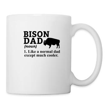 Bison Buffalo Water Buffalo National Park - Mug - white - Right