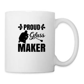 Souffleur de verre Souffleurs de verre Verre soufflant du verre - Mug blanc - blanc - Droite