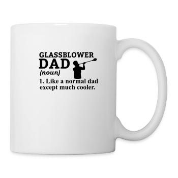 Souffleur de verre Souffleurs de verre Verre soufflant du verre - Mug blanc - blanc - Droite