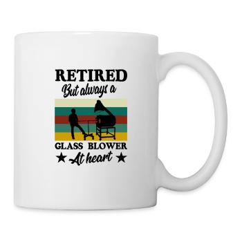 Glassmaker Glassblowers Glass Blowing Glass - Mug - white - Right
