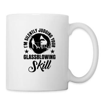 Glassmaker Glassblowers Glass Blowing Glass - Mug - white - Right