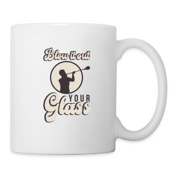 Glassmaker Glassblowers Glass Blowing Glass - Mug - white - Right