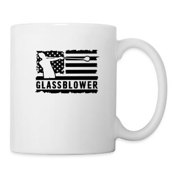 Glassmaker Glassblowers Glass Blowing Glass - Mug - white - Right