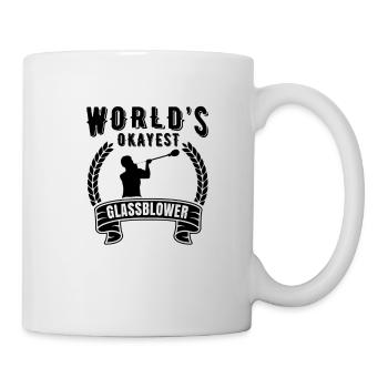 Souffleur de verre Souffleurs de verre Verre soufflant du verre - Mug blanc - blanc - Droite