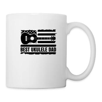 Ukulele Hawaii Uke Guitar Music Hawaiian Gift - Mug - white - Right