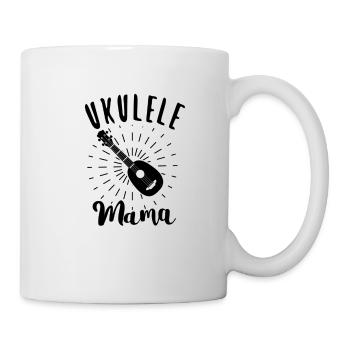 Ukulele Hawaii Uke Guitar Music Hawaiian Gift - Mug - white - Right