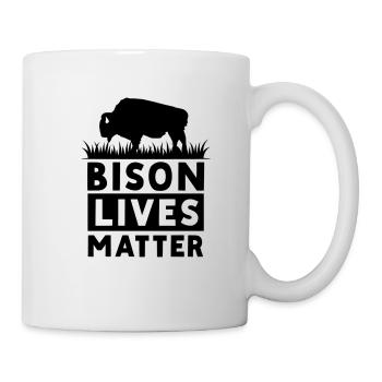 Bison Buffalo Water Buffalo National Park - Mug - white - Right