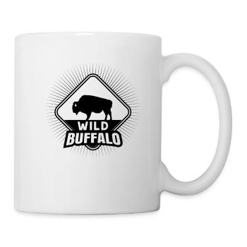 Bison Buffalo Water Buffalo National Park - Mug - white - Right