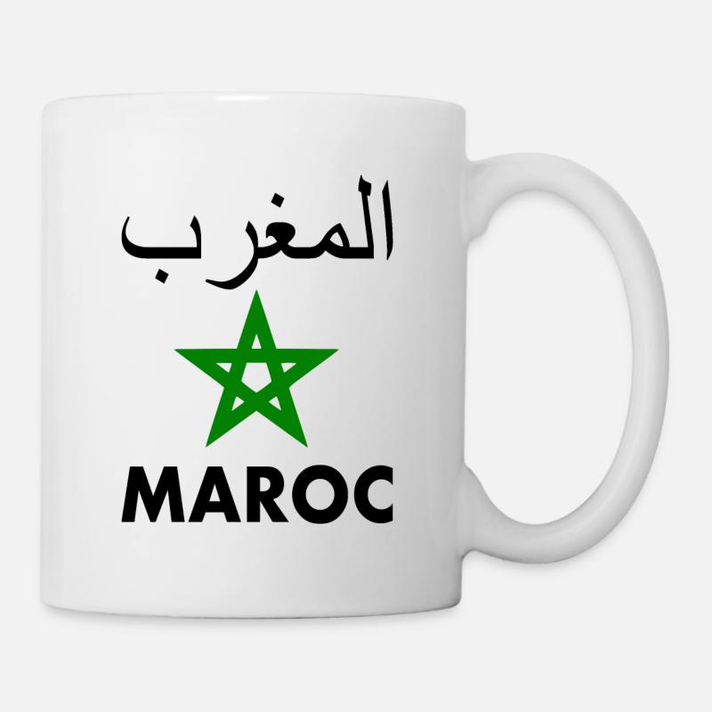 Marokko - Tasse - Weiß