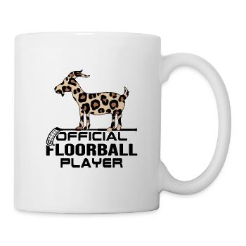 Floorball floorball "Floorball-player" - Mug - white - Right