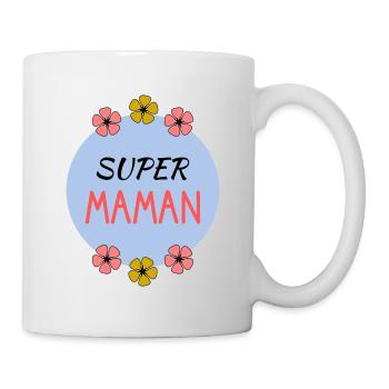 BONNE FÊTE. FÊTE DES MÈRES. FÊTE DES PÈRES. FÊTE - Mug blanc - blanc - Droite