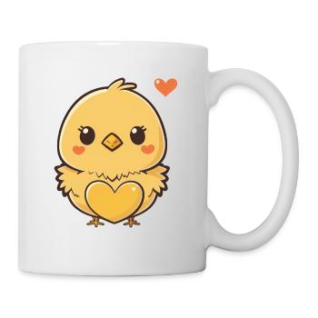Sweet Easter chicks - Mug - white - Right