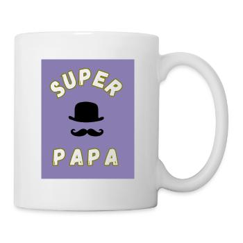DAD. FATHER's DAY. HAPPY BIRTHDAY DAD. HAPPY BIRTHDAY - Mug - white - Right