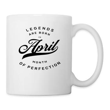 APRIL BIRTHDAY - Mug - white - Right