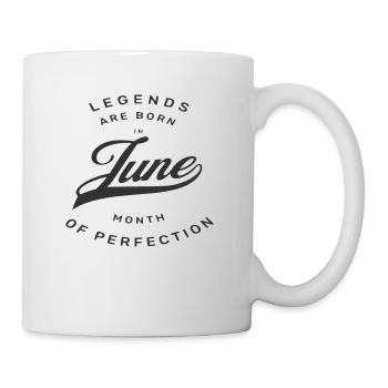 JUNI GEBURTSTAG - Tasse - Weiß - Rechts