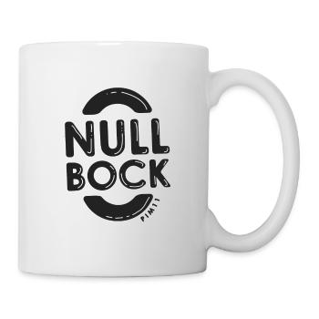 Null Bock - Tasse - Weiß - Rechts