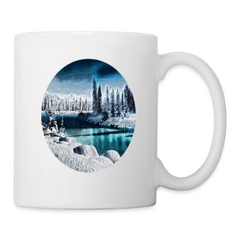 Parc national de Banff, Canada - Mug blanc - blanc - Droite