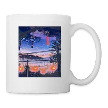 The Mountains of Japan - Mug - white - Right