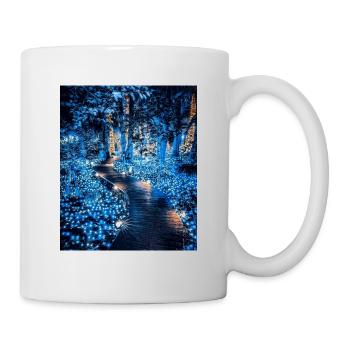 Betreten Sie den Wald - Tasse - Weiß - Rechts