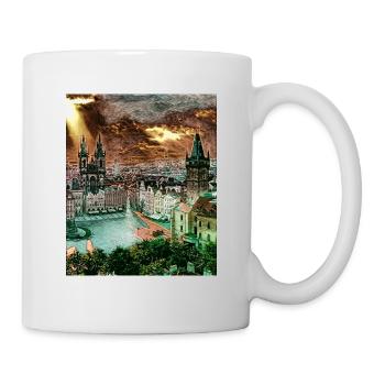 Prague, Czech Republic, Europe - Mug - white - Right