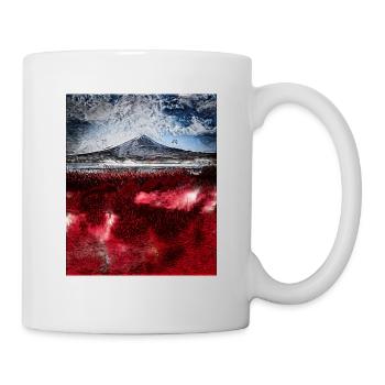 Mount Fuji, Japan - Mug - white - Right