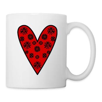 VALENTINE'S DAY. Bachelorette party. I LOVE YOU. I LOVE YOU. LOVE - Mug - white - Right