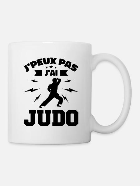 Je Peux Pas j'ai Judo - Mug blanc - blanc