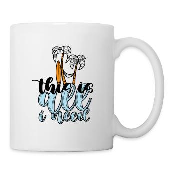 Summer - Tasse - Weiß - Rechts