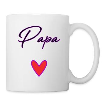 HAPPY FATHER'S DAY. DAD. FATHER'S DAY. FATHER - Mug - white - Right