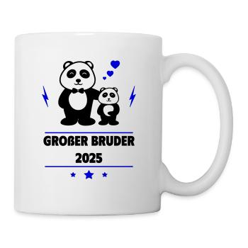 Großer Bruder 2025 - Tasse - Weiß - Rechts