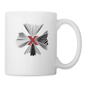 Skyscraper, Hochhaus, Skyline, NYC - Mug - white - Right