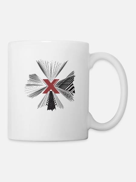 Skyscraper, Hochhaus, Skyline, NYC - Tasse - Weiß