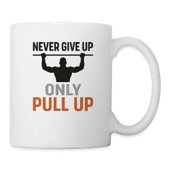 Calisthenics Pull Up Motivation - Tasse - Weiß - Rechts