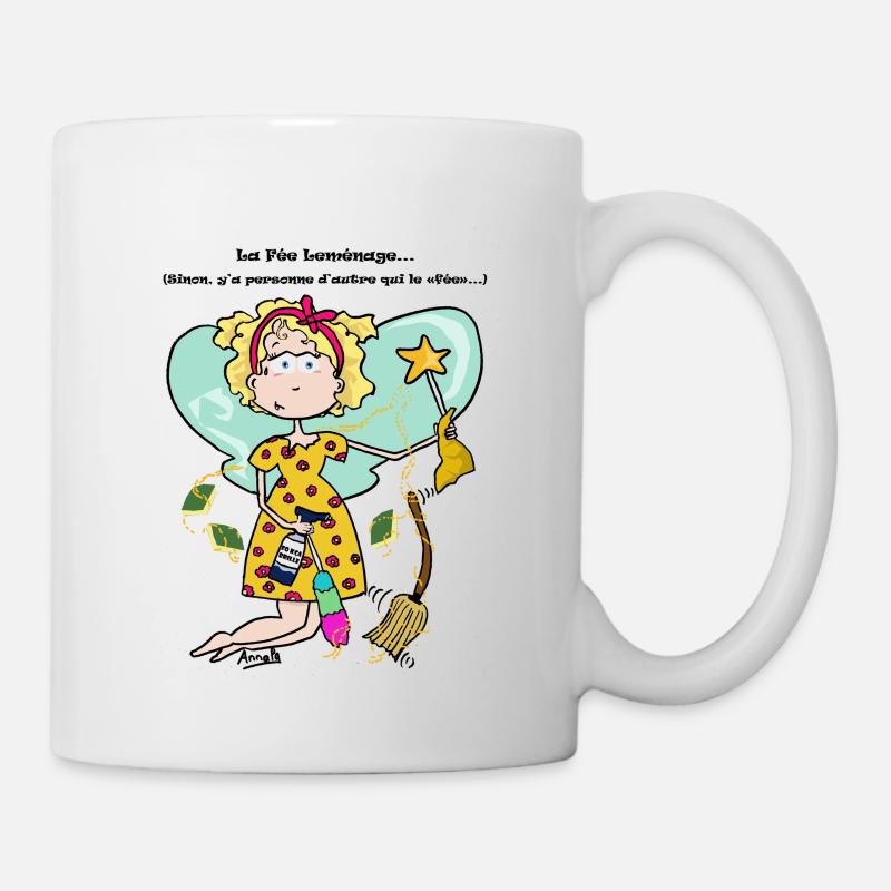 Fée Leménage - Mug blanc - blanc