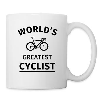 World's Greatest Cyclist - Tasse - Weiß - Rechts