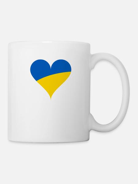 ukraine - Tasse - Weiß