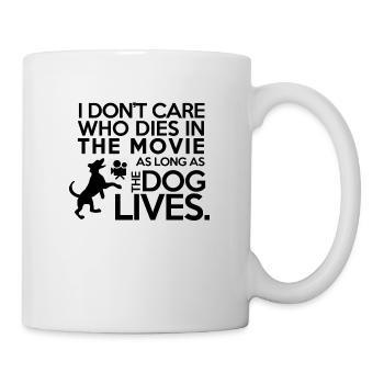 Movie Dog - Dog Love - Tasse - Weiß - Rechts
