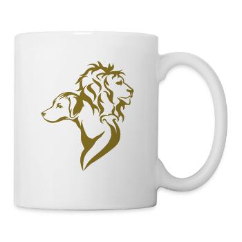 Golden Ridgeback - Tasse - Weiß - Rechts