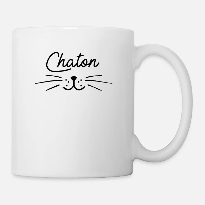 Chaton - Mug blanc - blanc
