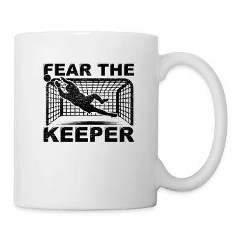 Goalkeeper, Goalkeeper, Gloves, Glittering Parade, Pride - Mug - white - Right