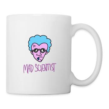 Idée cadeau scientifique fou - Mug blanc - blanc - Droite