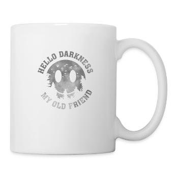 Hello Darkness My Old Friend Halloween genschek - Mug - white - Right