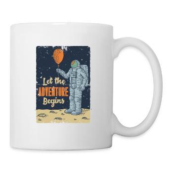 Let the Adventure L’idée de cadeau de Bégin - Mug blanc - blanc - Droite