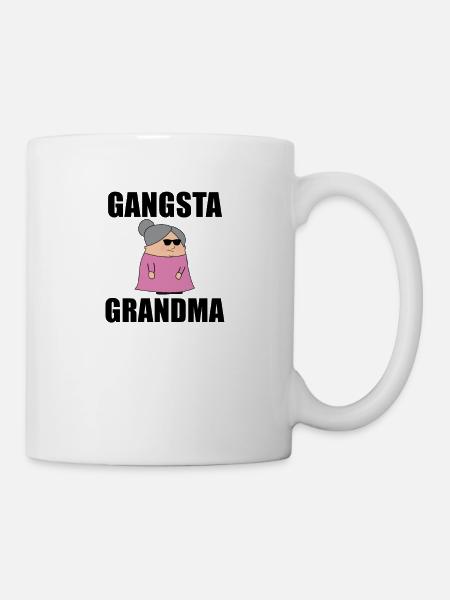 Gangster Granny Gift - Mug blanc - blanc