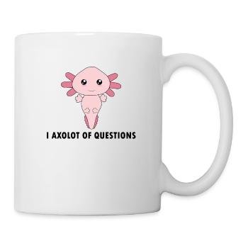 Axolotl Geschenk - Tasse - Weiß - Rechts